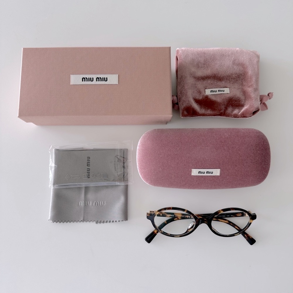 Miu Miu Tortoiseshell Glasses